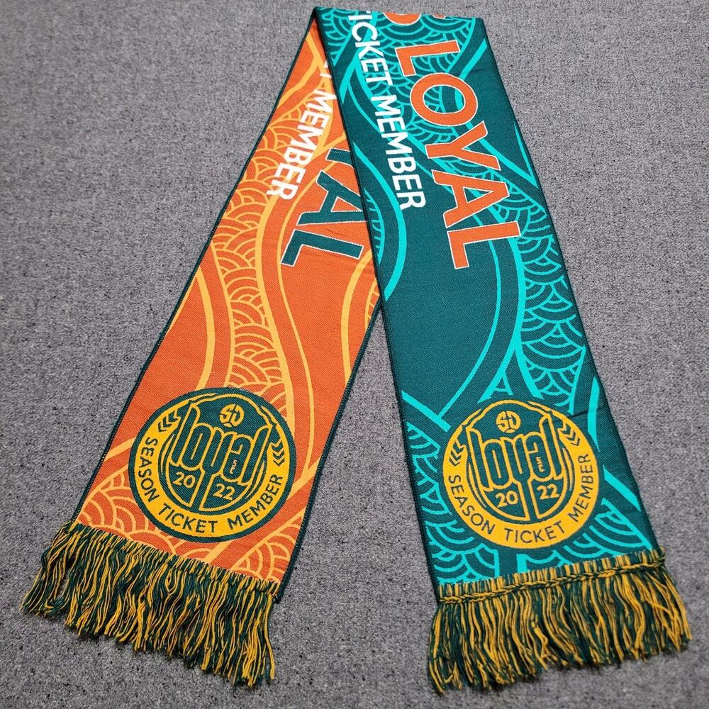 San Diego Loyal Scarf Adult USL Soccer Football 2022 Always Loyal 8"x60"